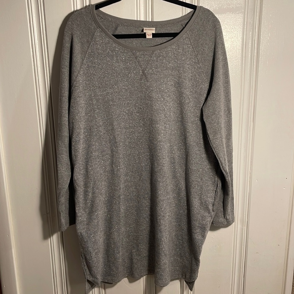 XL Merona gray sweater dress